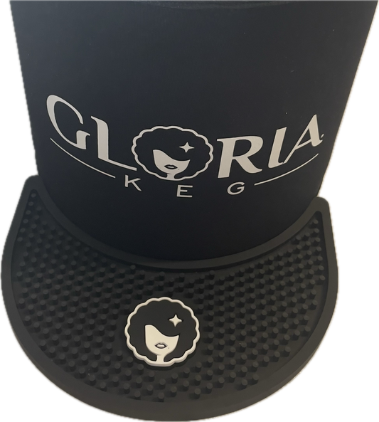 Black drip mat for 7L Gloria Keg and 10L Big G Gloria