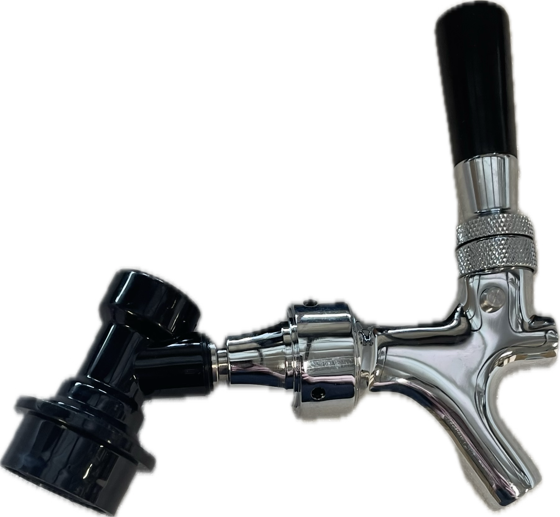 Pour spout Assembly side view for use with 7L Gloria Keg and 10L Big G Gloria