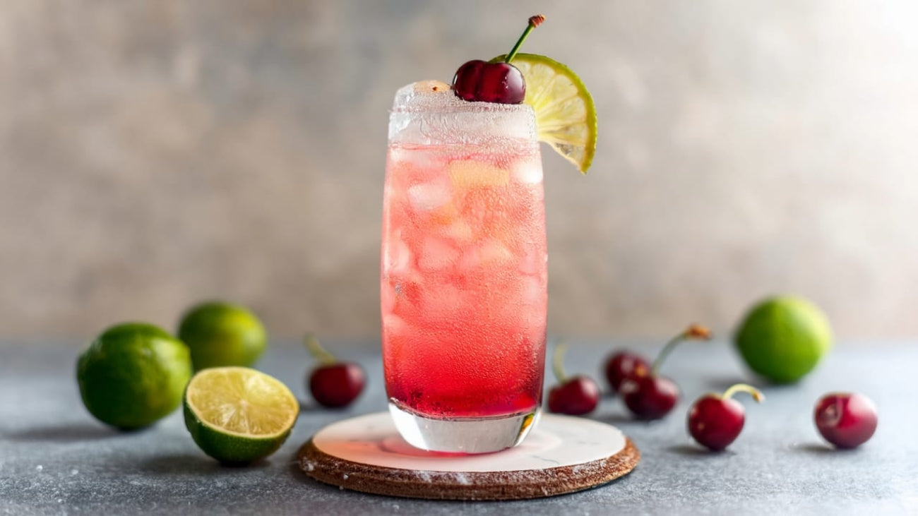 Cherry Lime Fizz