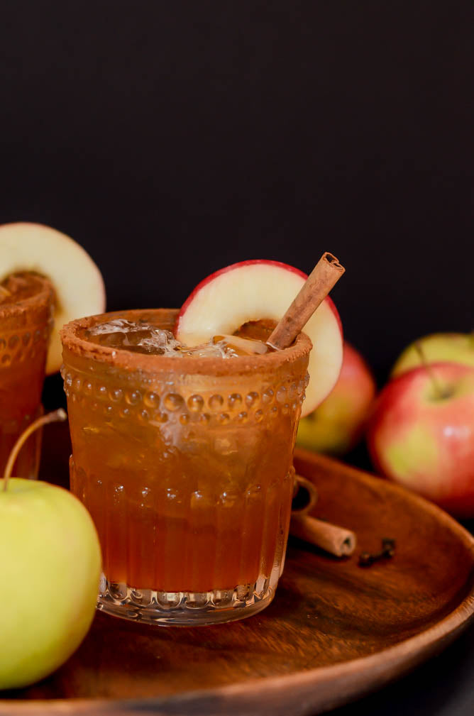 Apple Cider Bourbon Old Fashioned