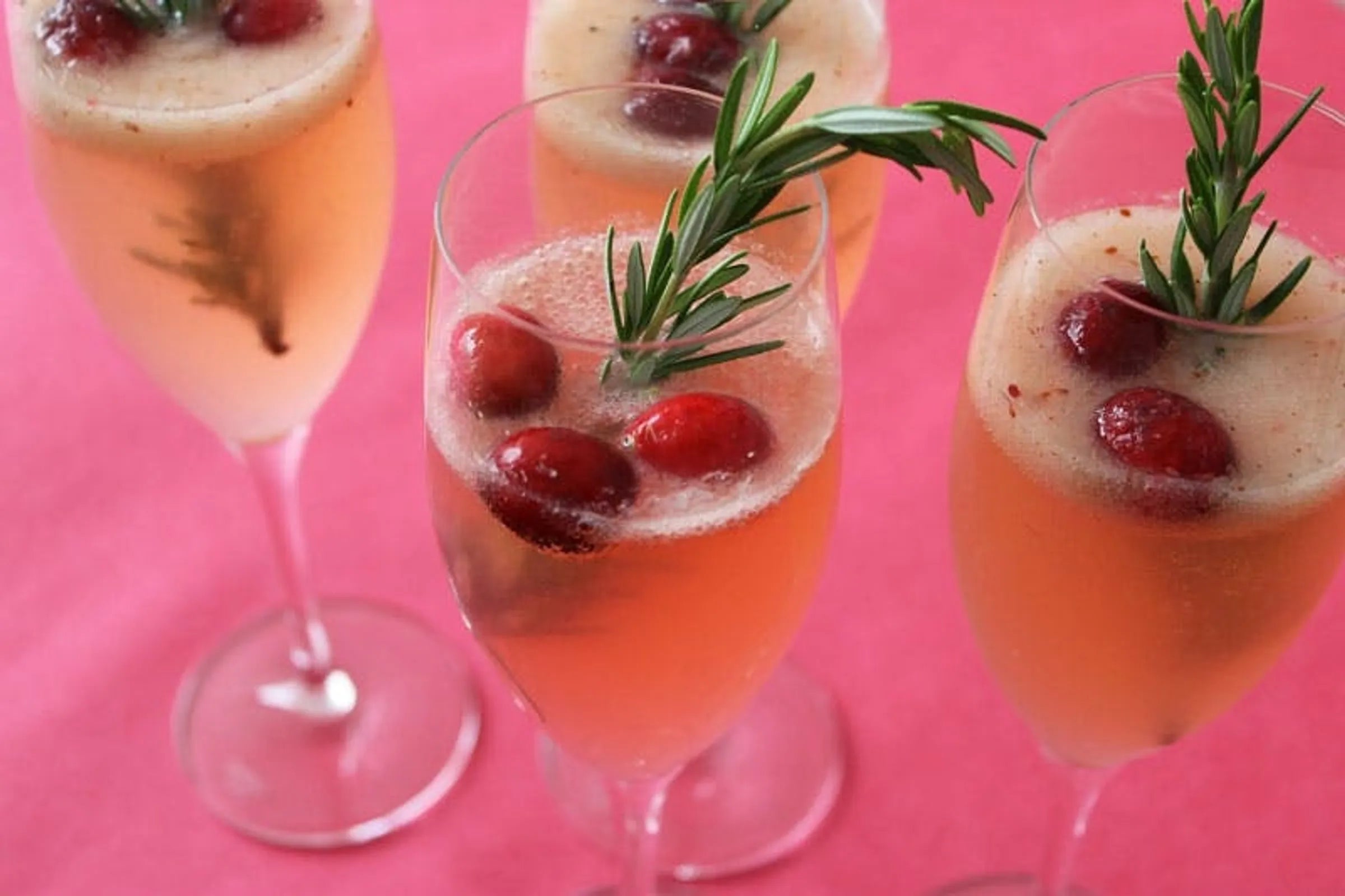Cranberry Pear Fizz