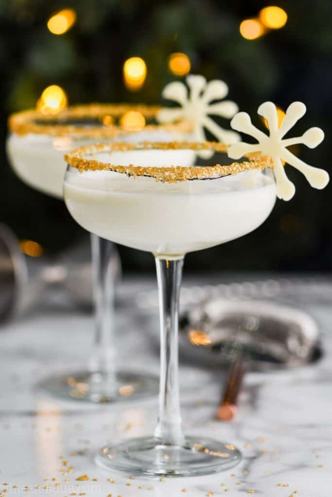 White Christmas Martini