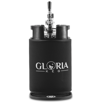 Big G 10L Gloria Keg facing straight forward on a white background